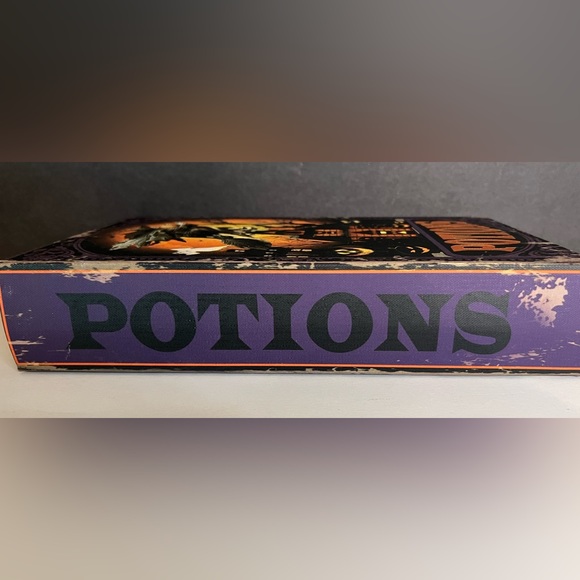 Halloween Flying Old Hag Witch Book Box Potions Spooky Decoration Haunted House. - Picture 2 of 7